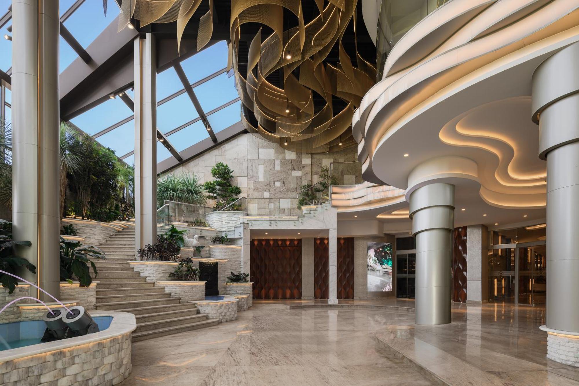 אלכסנדריה Mirage Hotel & Conference Center מראה חיצוני תמונה The lobby of the hotel