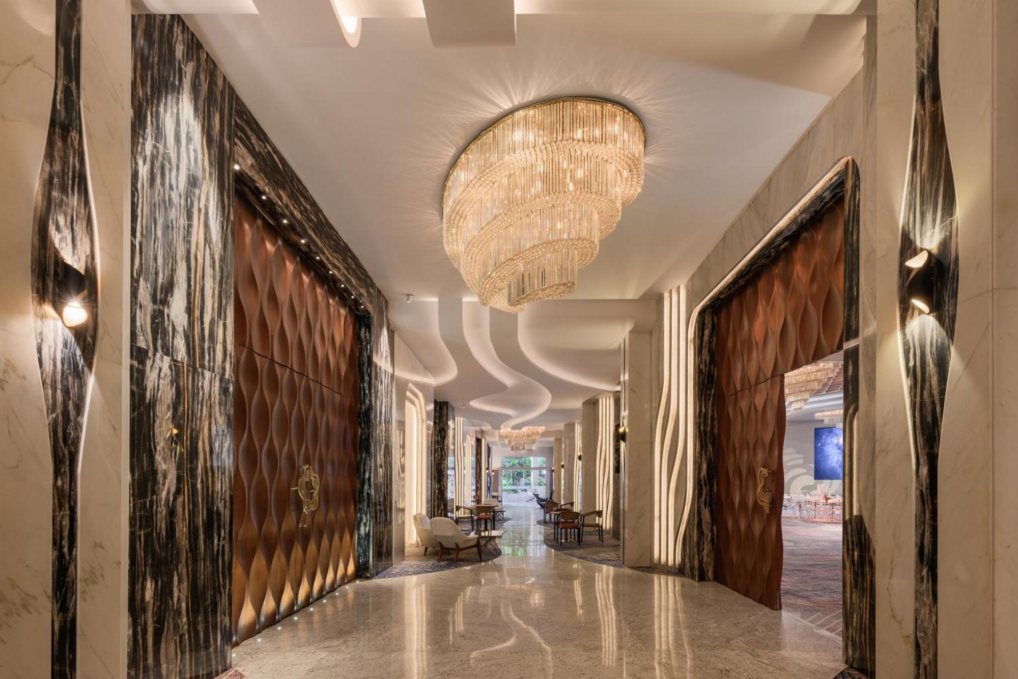 אלכסנדריה Mirage Hotel & Conference Center מראה חיצוני תמונה The lobby of the hotel