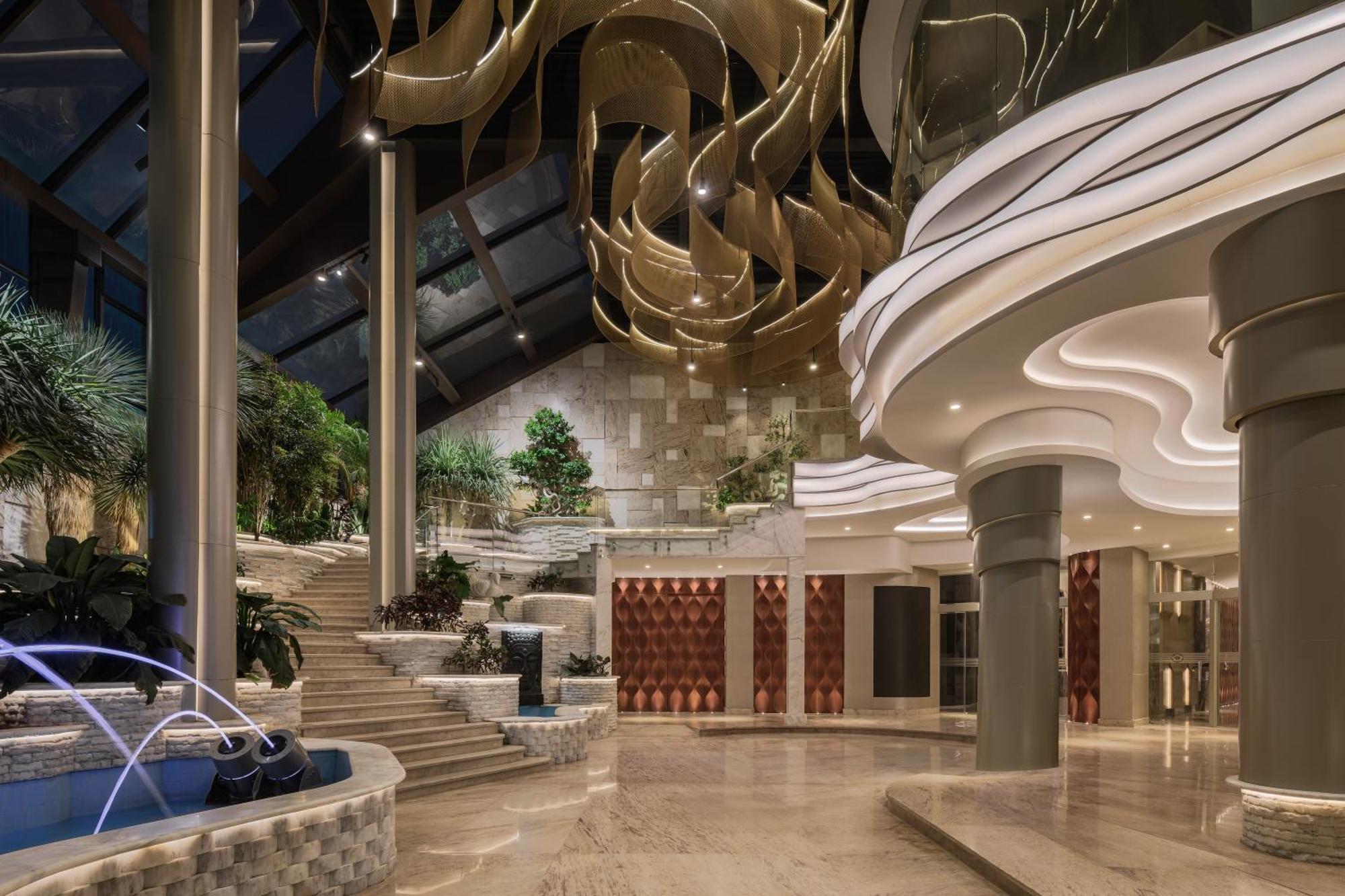 אלכסנדריה Mirage Hotel & Conference Center מראה חיצוני תמונה The lobby of the hotel
